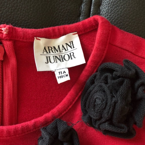 Armani Junior Girl’s Dress, size 11A - Picture 2 of 4